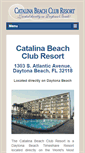 Mobile Screenshot of catalinadaytonaresort.com